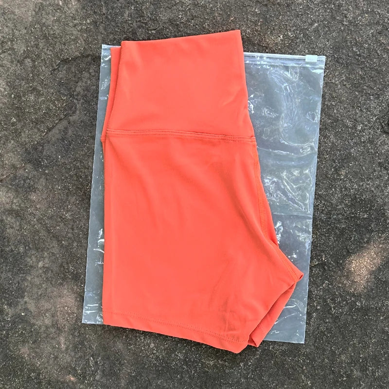 Women’s Shorts High Waist Elastic Waist Sporty Slim Fit