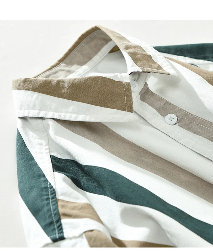 Men’s Shirt Long Sleeve Cotton Casual