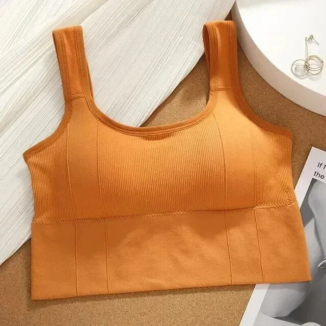Women’s Sports Bra Push Up Seamless Breathable Gym