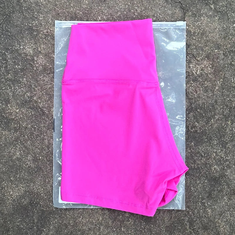 Women’s Shorts High Waist Elastic Waist Sporty Slim Fit
