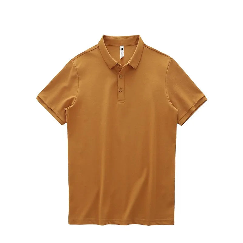Men’s T-Shirt Short Sleeve Solid Color Summer