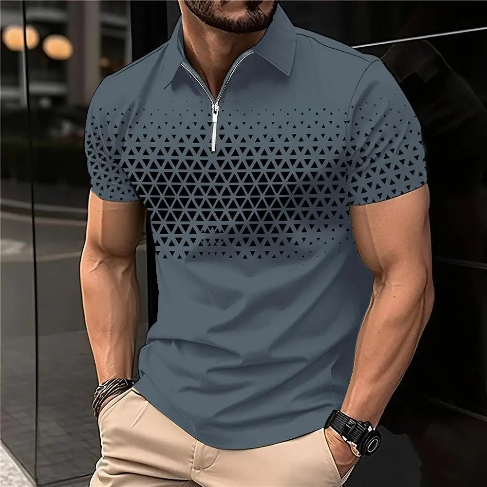 Men’s Polo Shirt Short Sleeve Summer Fashion