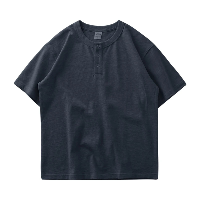 Men’s Shirt Short Sleeve Cotton Summer Casual
