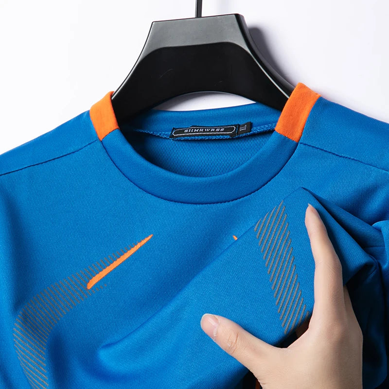 Men’s Polo Shirt Summer Breathable Casual Short Sleeve