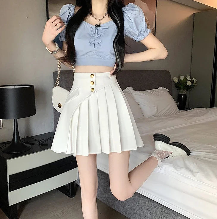 Women’s Skirt High Waist Casual Lightweight Summer