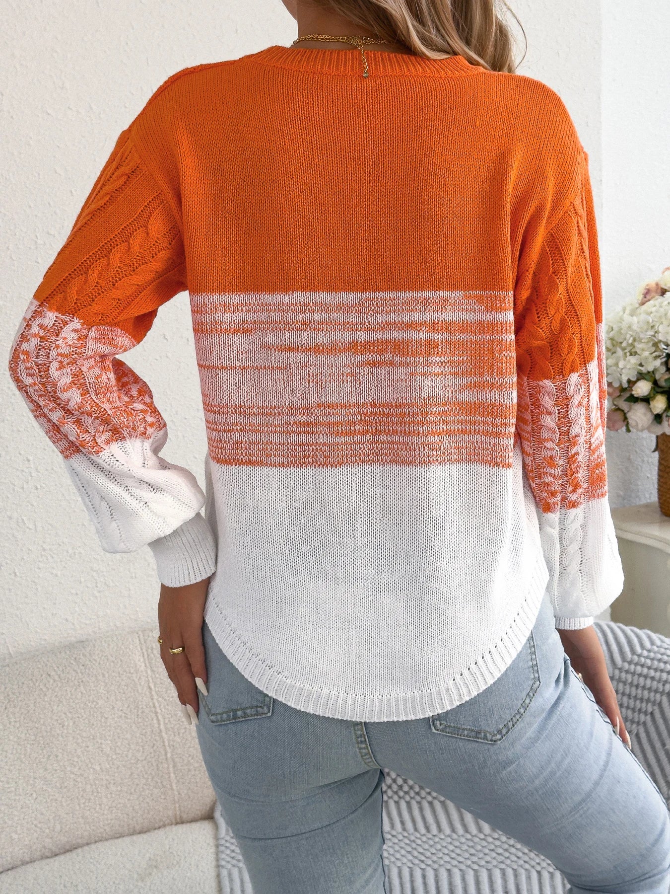 Women’s Top Long Sleeve Casual Stretchy