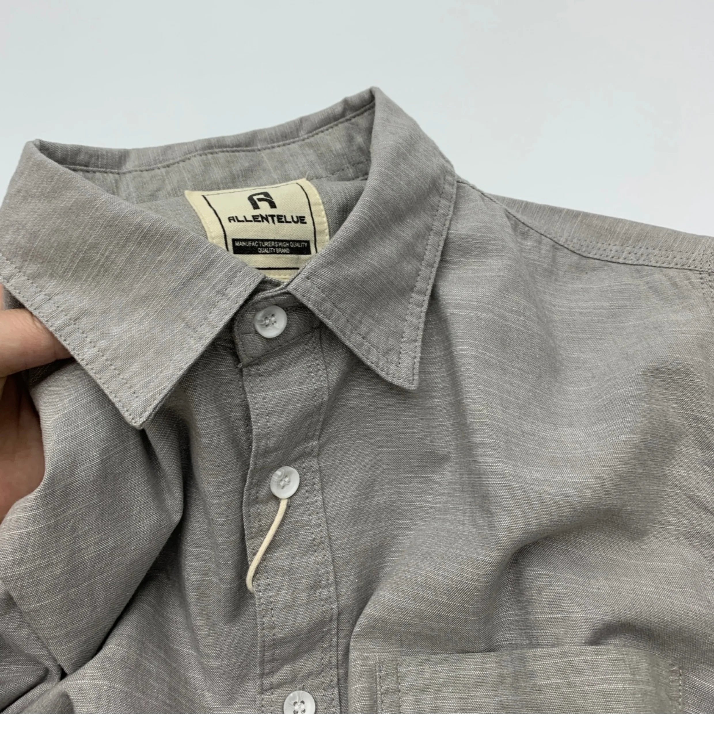 Men’s Shirt Long Sleeve Cotton Casual