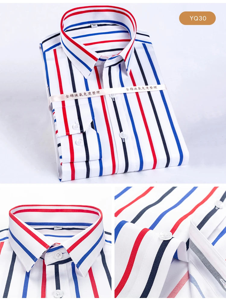 Men’s Shirt Long Sleeve Cotton Casual