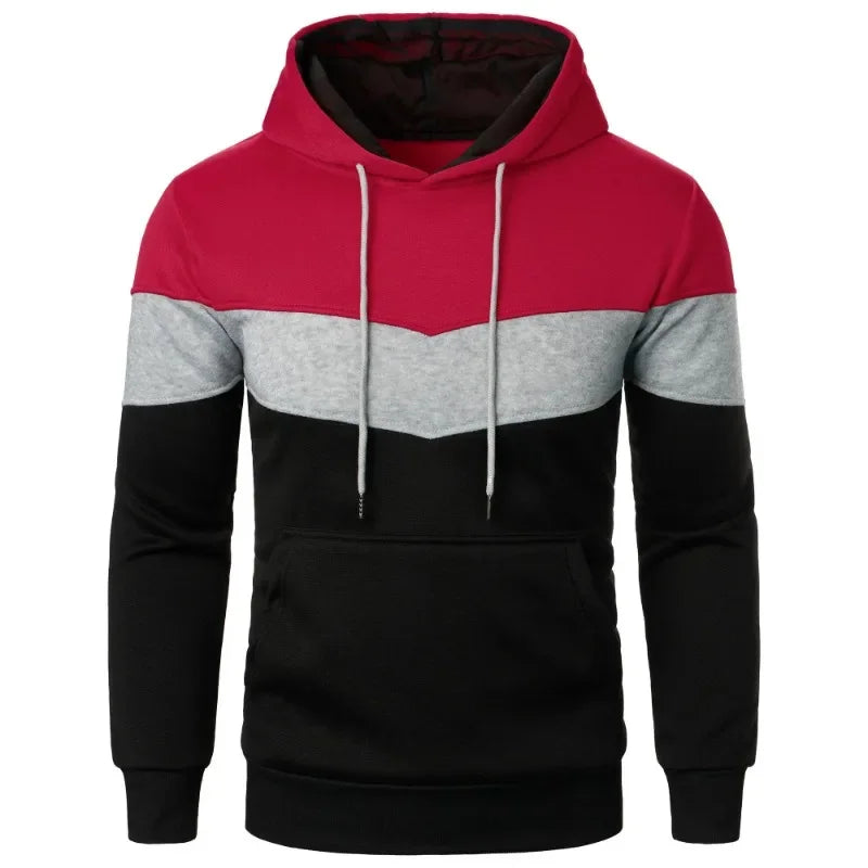 Men’s Hoodie Pullover Casual Streetwear Long Sleeve