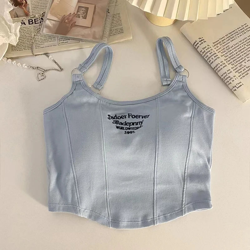 Women’s Top Tank Top Crop Top Casual Summer