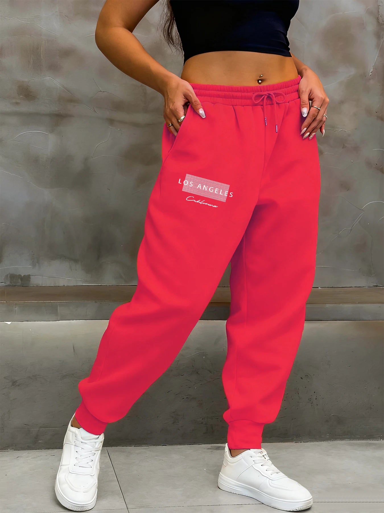 Women’s Leggings Elastic Waist Stretchy Casual Athletic