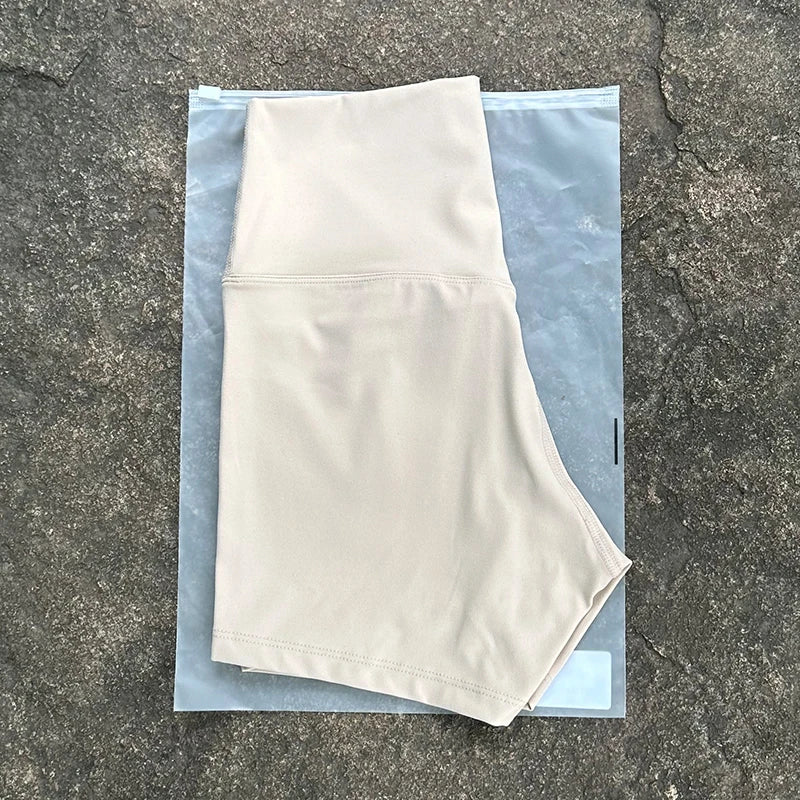 Women’s Shorts High Waist Elastic Waist Sporty Slim Fit