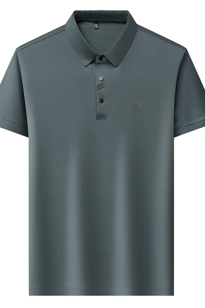 Men’s Polo Shirt Short Sleeve Business Casual Casual Summer
