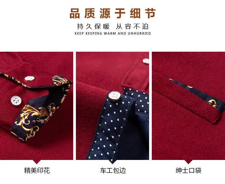Men’s Shirt Long Sleeve Casual Cotton Comfort Fit