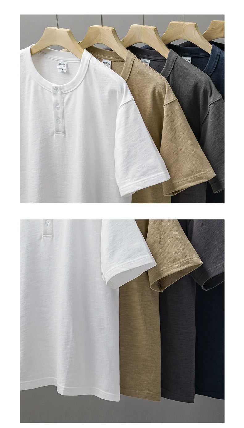 Men’s Shirt Short Sleeve Cotton Summer Casual