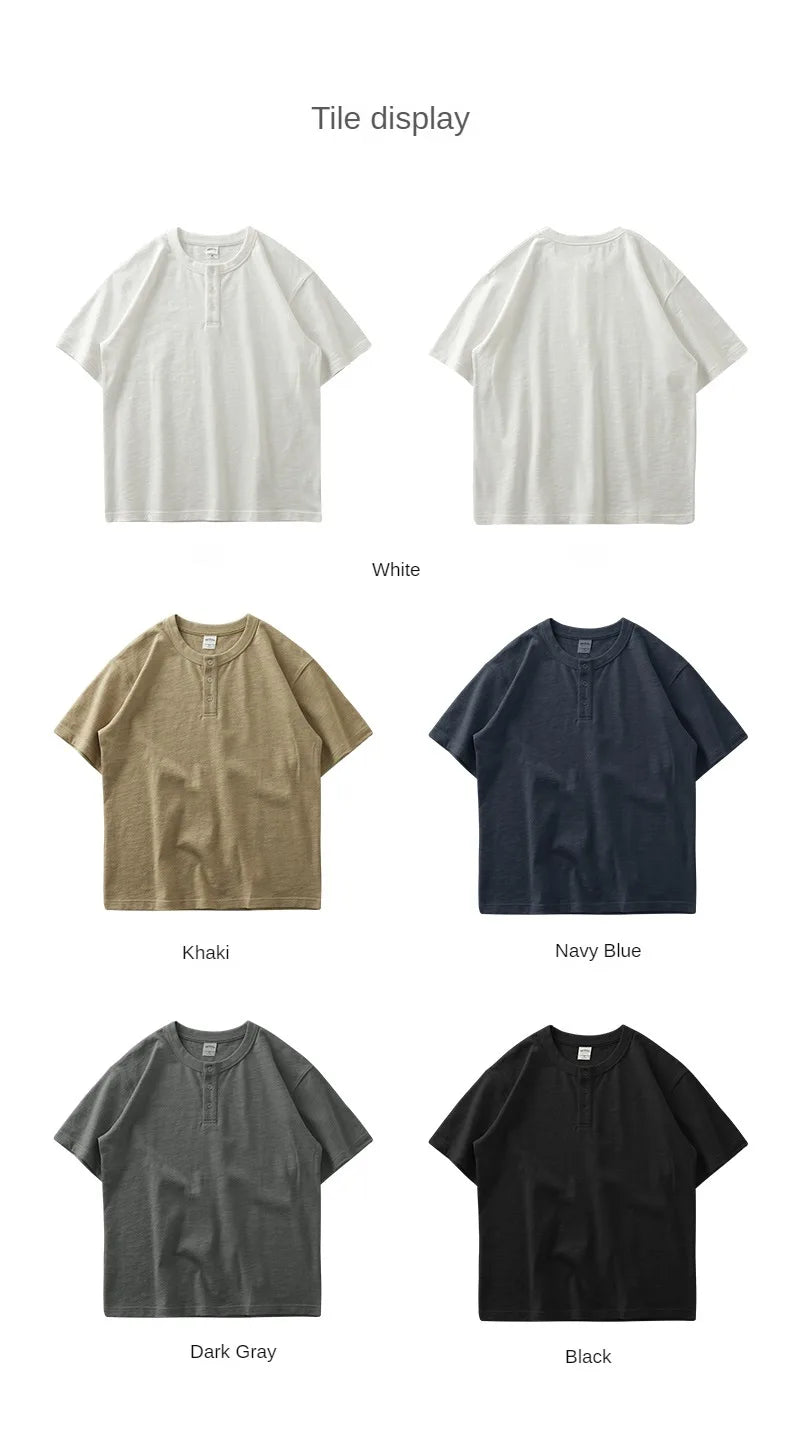 Men’s Shirt Short Sleeve Cotton Summer Casual