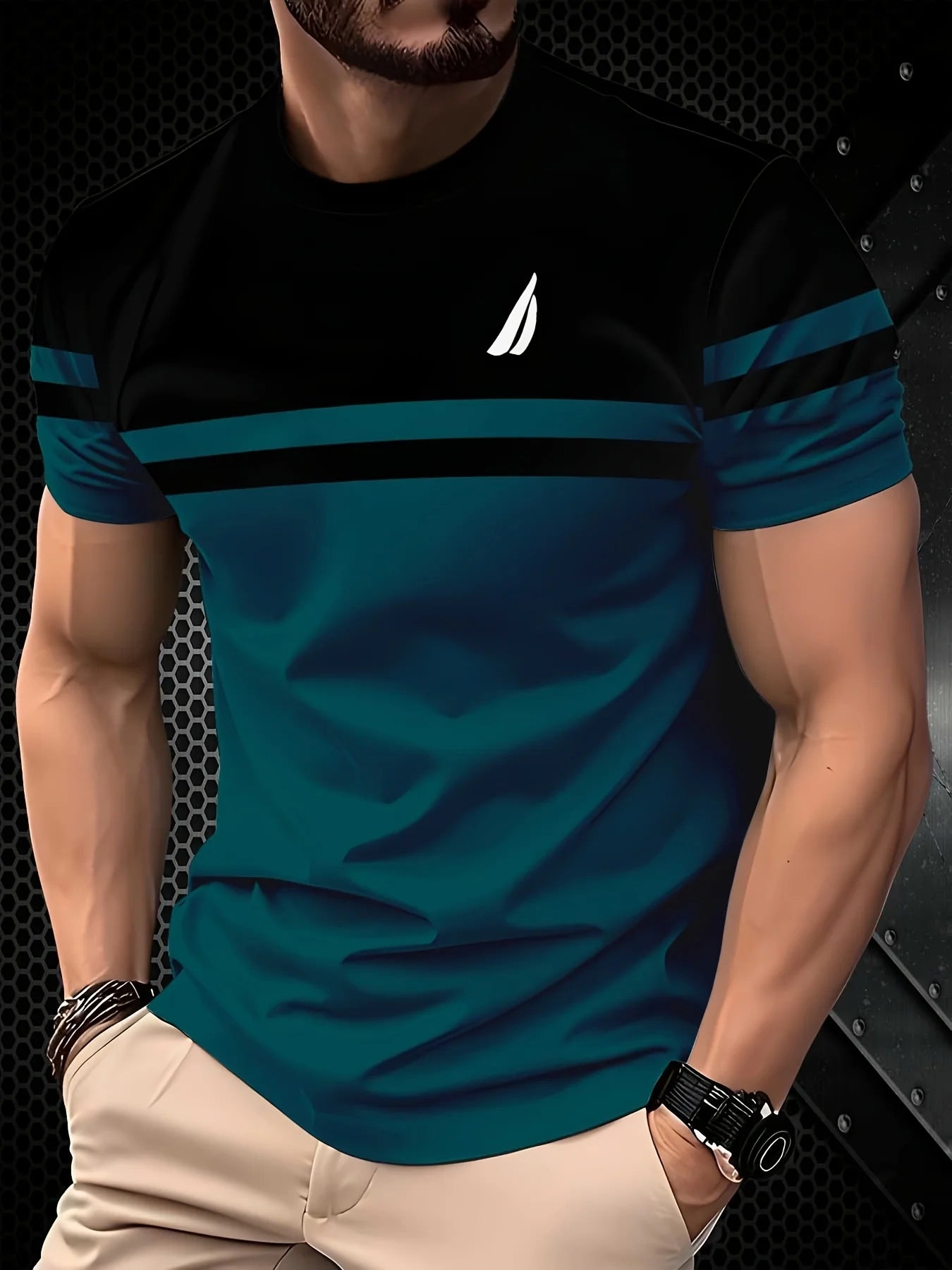 Men’s Polo Shirt Short Sleeve Casual Summer Fashion