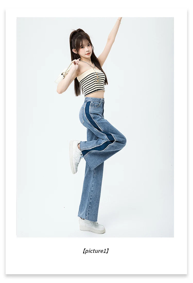 Women’s Jeans Straight Leg Slim Fit Casual Comfort Fit