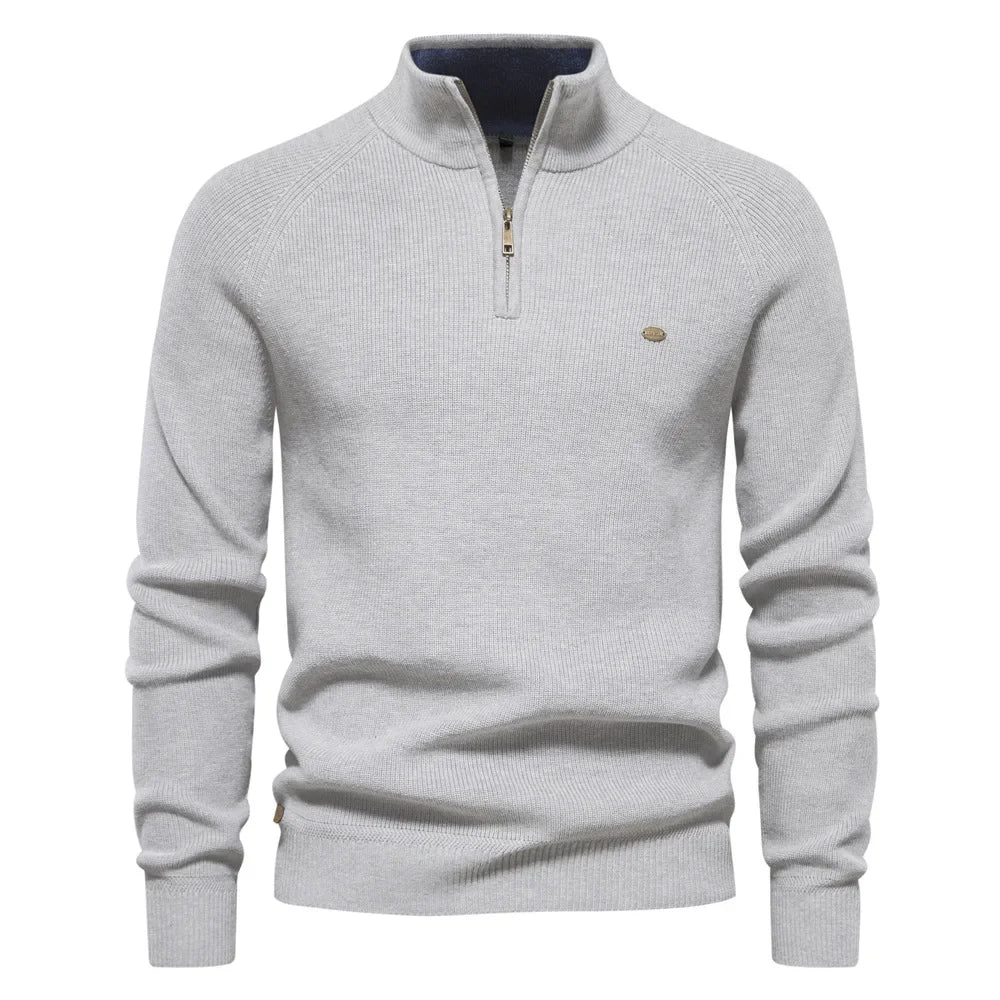 Men’s Sweatshirt Zip-Up Casual Long Sleeve Autumn Winter