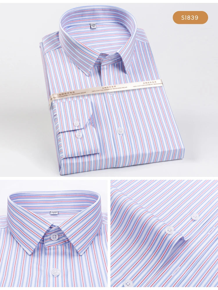 Men’s Shirt Long Sleeve Cotton Formal