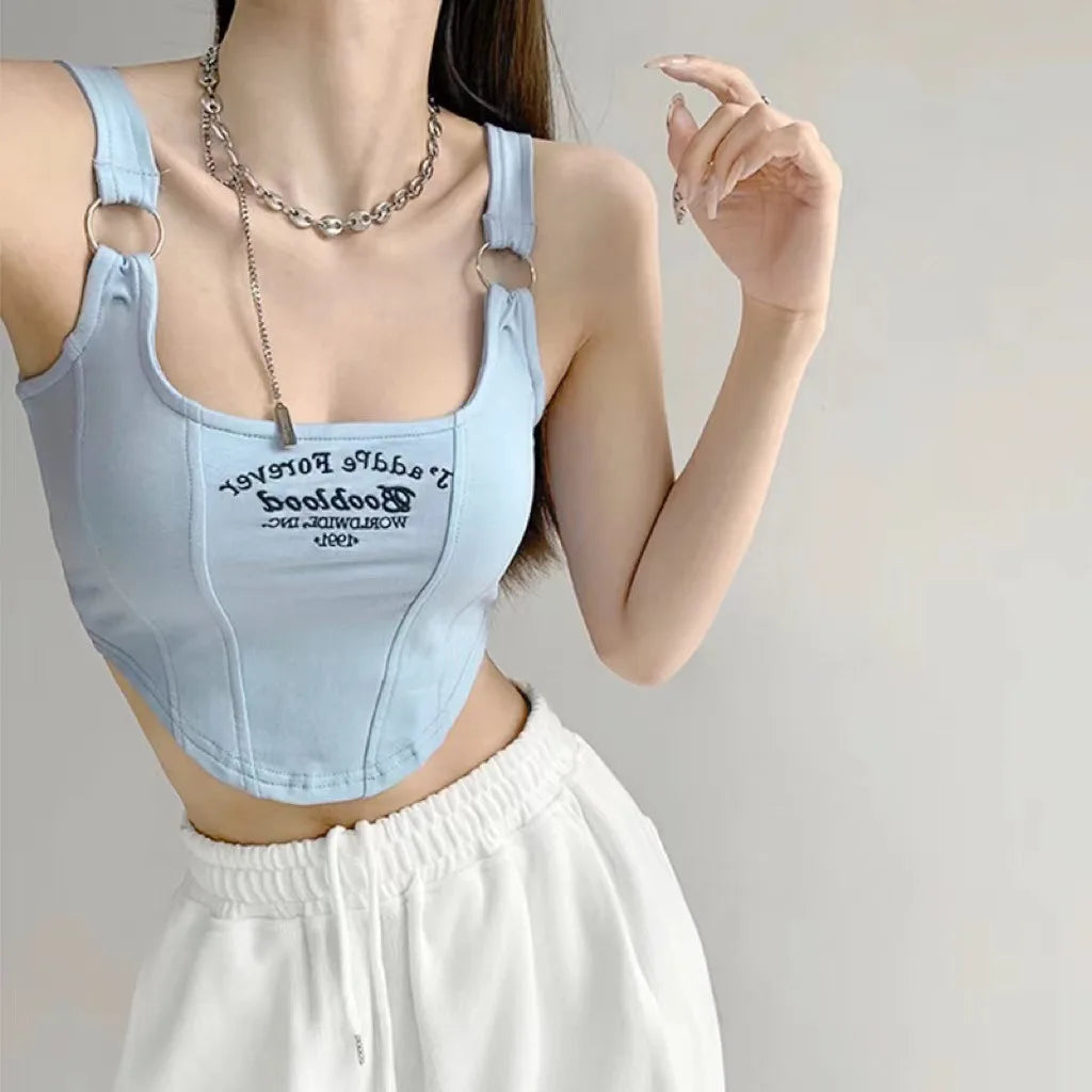 Women’s Top Tank Top Crop Top Casual Summer