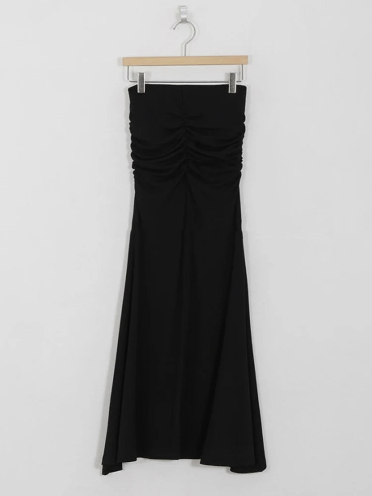Women’s Skirt Midi High Waist A-Line Summer