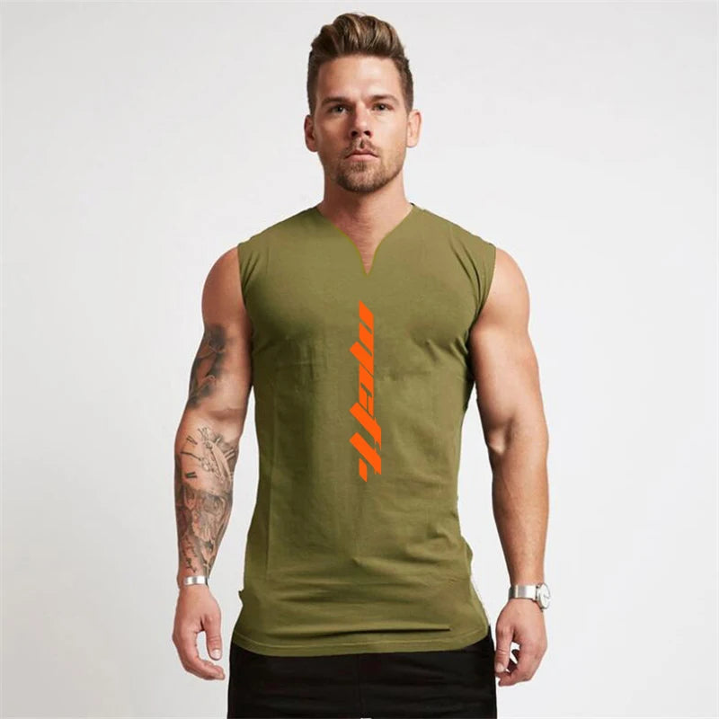 Men’s T-Shirt Casual Athletic Cotton