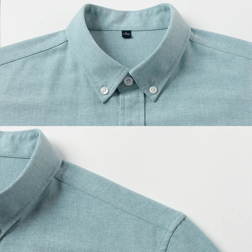 Men’s Shirt Long Sleeve Cotton Casual Breathable