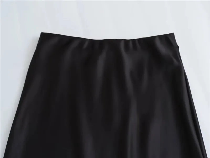 Women’s Skirt Midi High Waist Formal Summer
