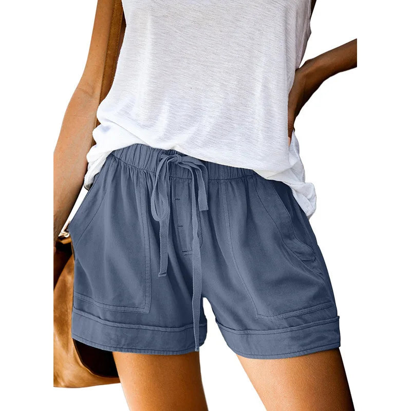 Women’s Shorts High Waist Casual Summer