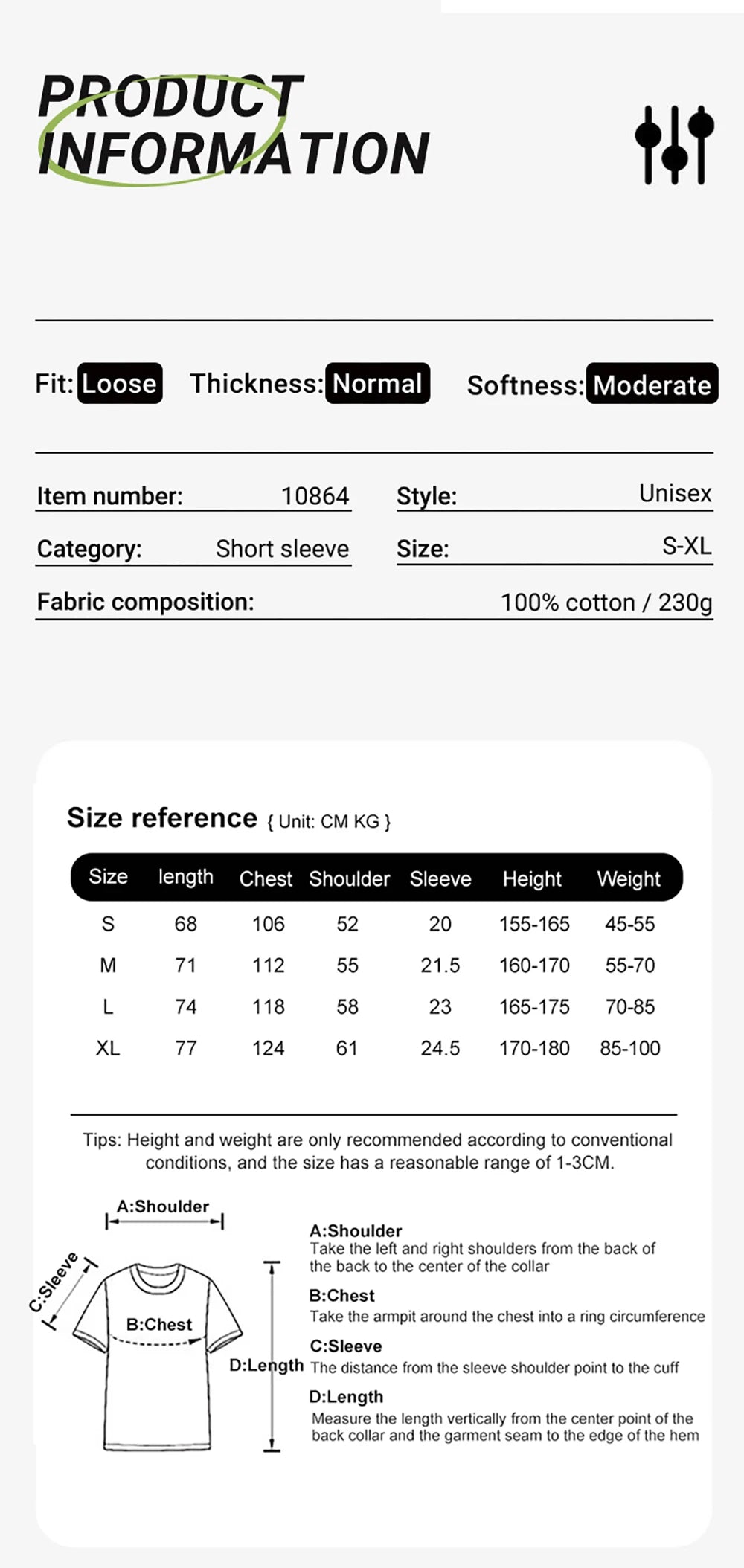 Men’s Polo Shirt Short Sleeve Cotton Casual