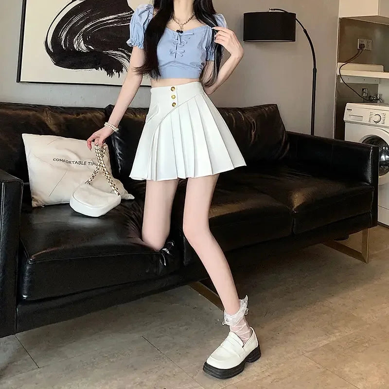 Women’s Skirt High Waist Casual Lightweight Summer
