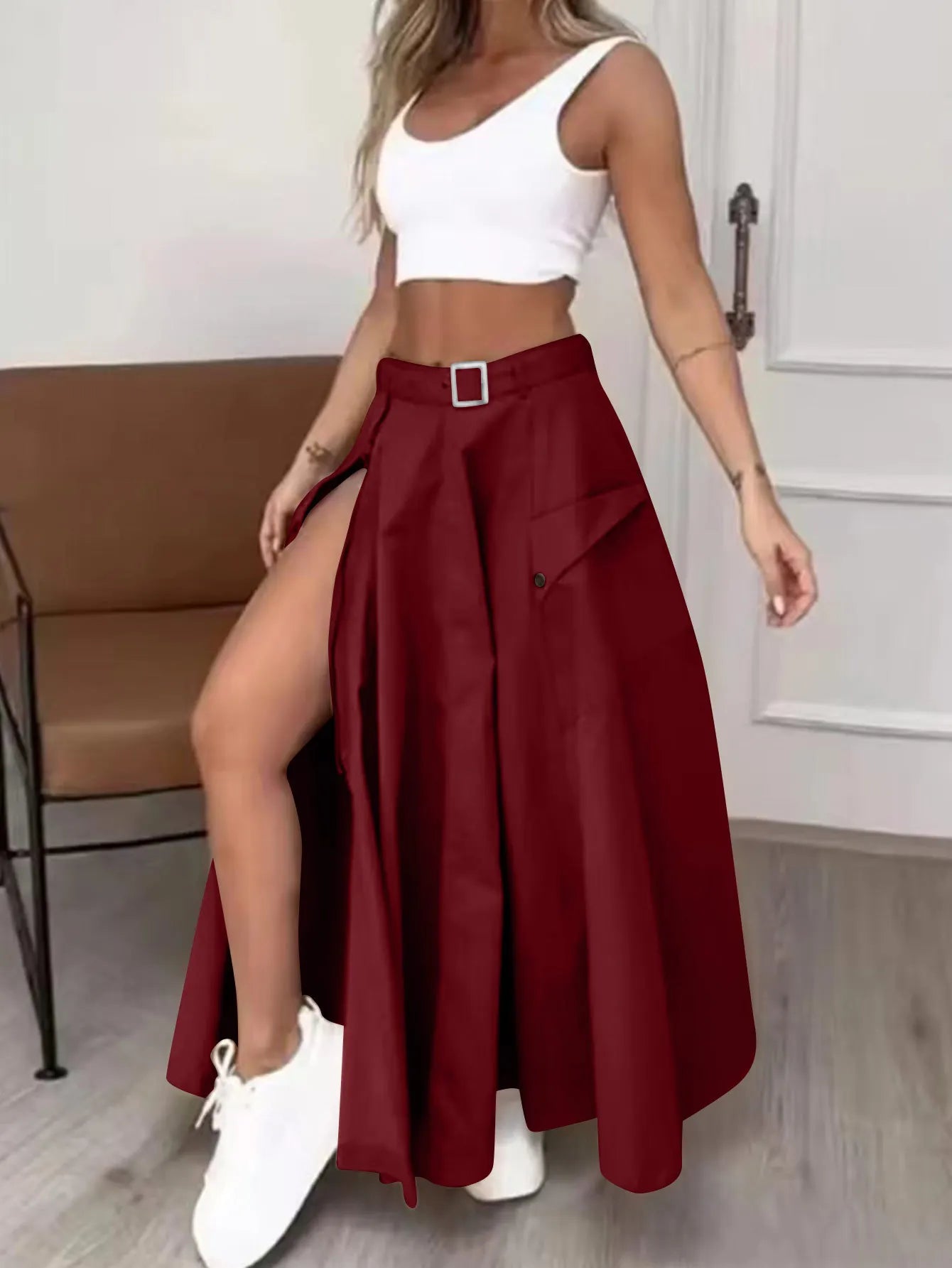 Women’s Skirt High Waist Casual Summer