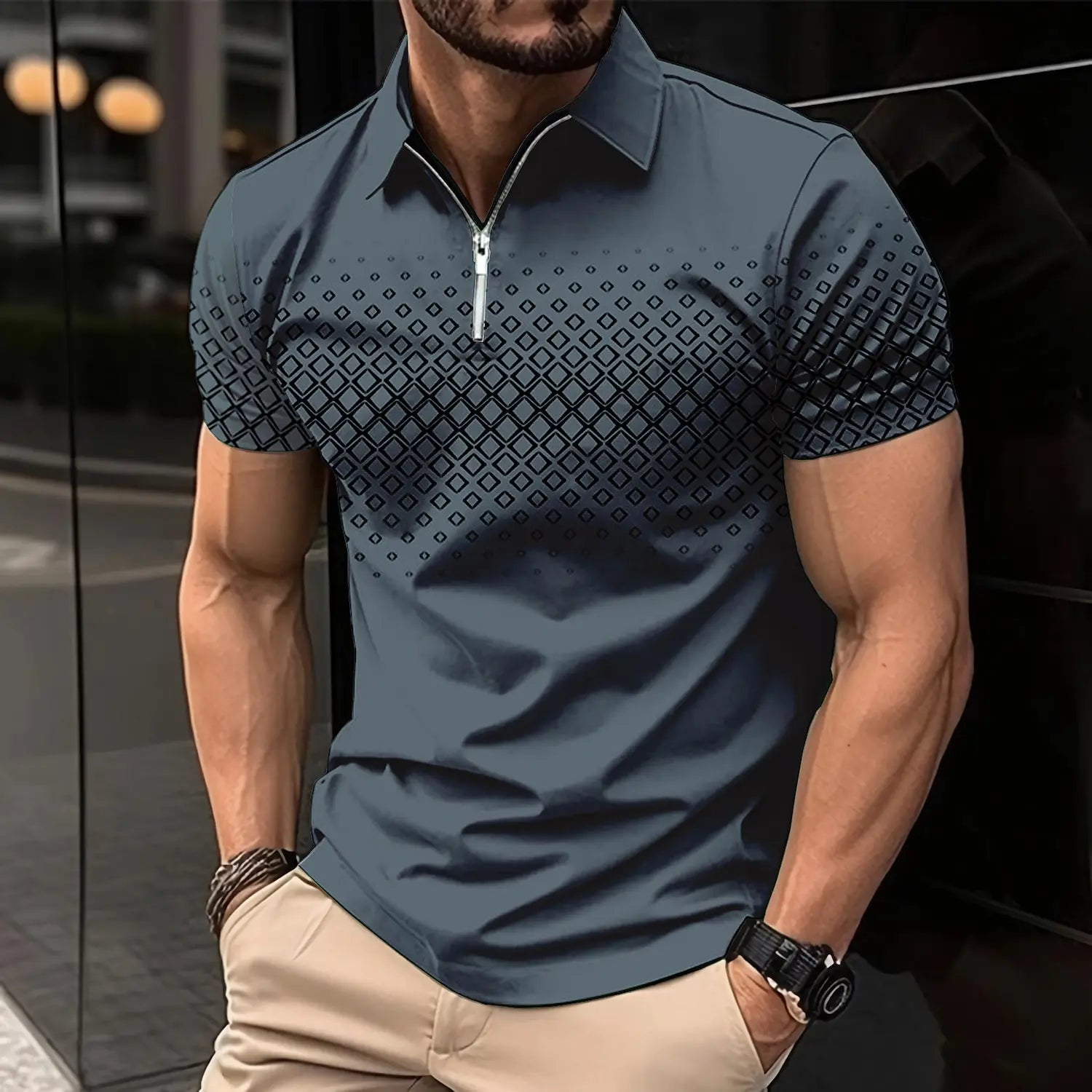 Men’s Polo Shirt Short Sleeve Summer Fashion