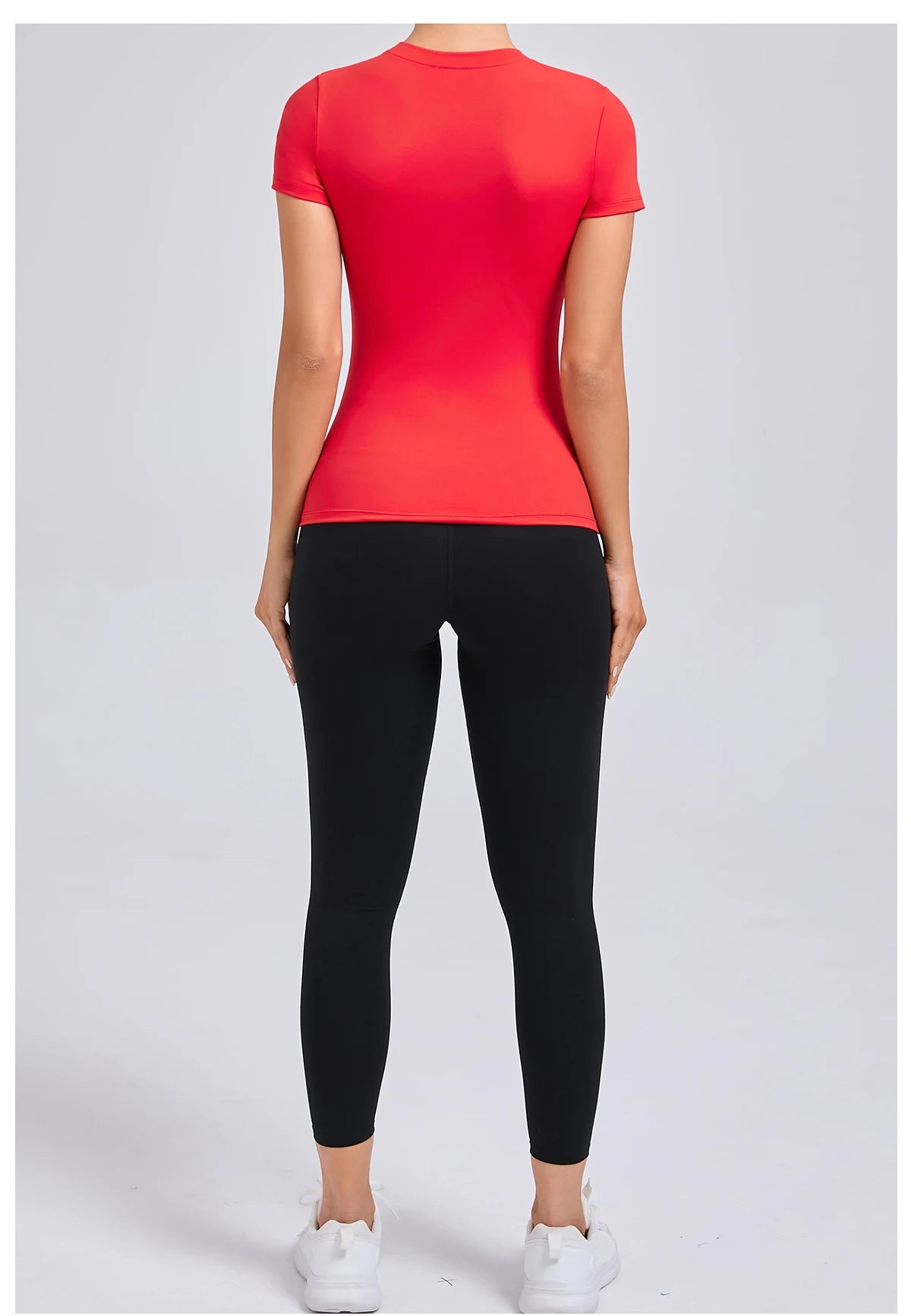 Women’s Gym Top Short Sleeve Moisture Wicking Athletic