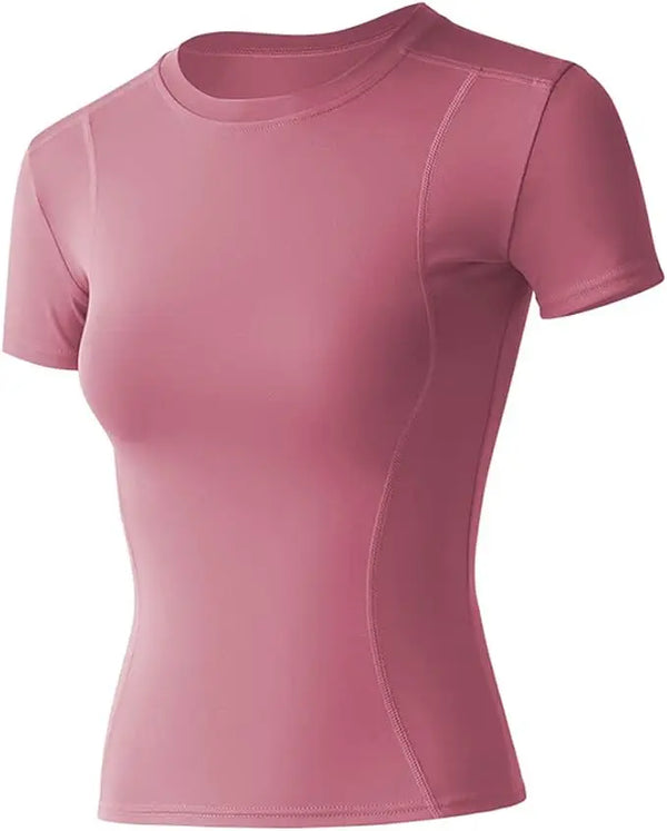 Women’s Gym Top Short Sleeve Athletic Breathable Lightweight