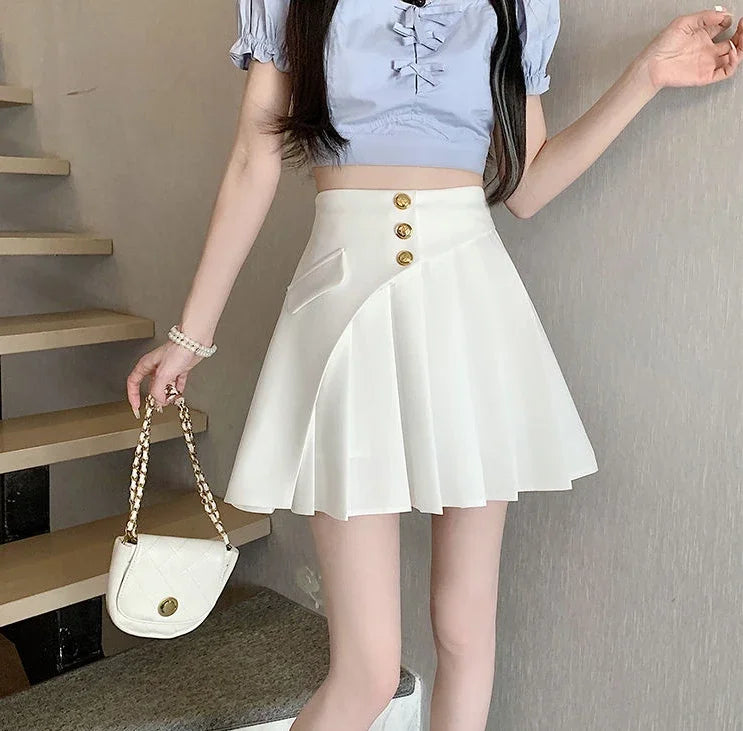 Women’s Skirt High Waist Casual Lightweight Summer