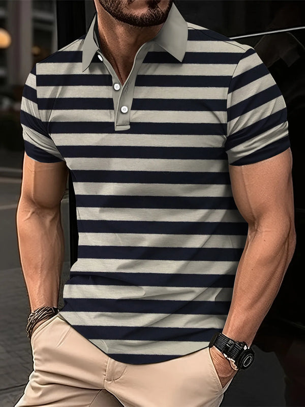 Men’s Polo Shirt Business Casual Casual Summer