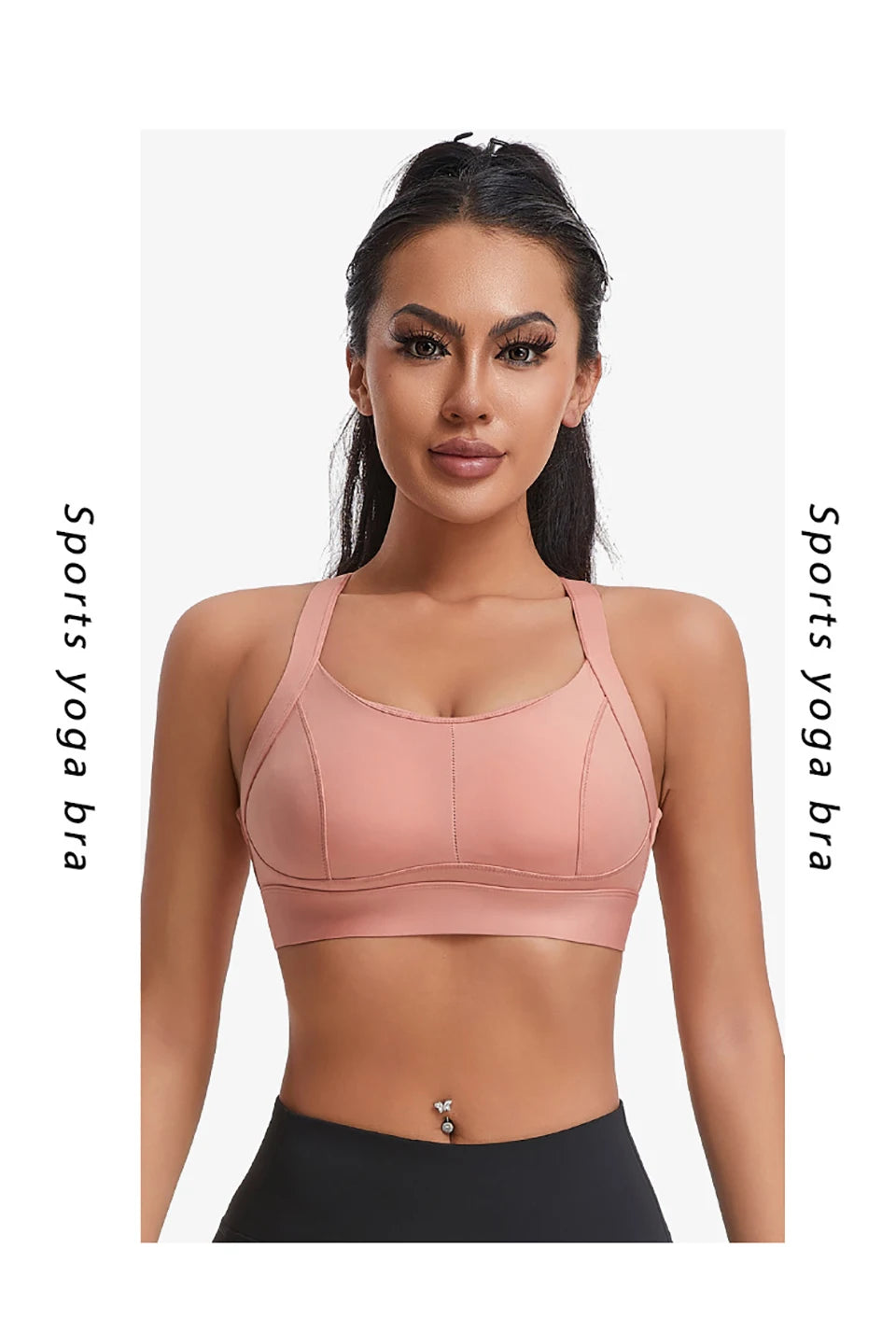 Women’s Sports Bra Padded Gym Comfort Supportive