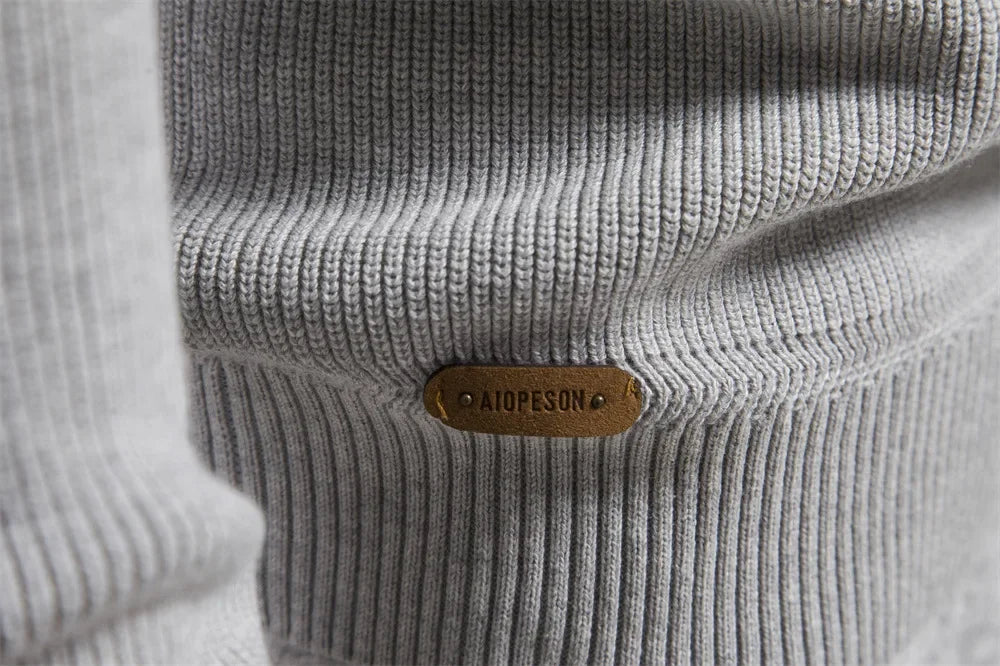 Men’s Sweatshirt Zip-Up Casual Long Sleeve Autumn Winter