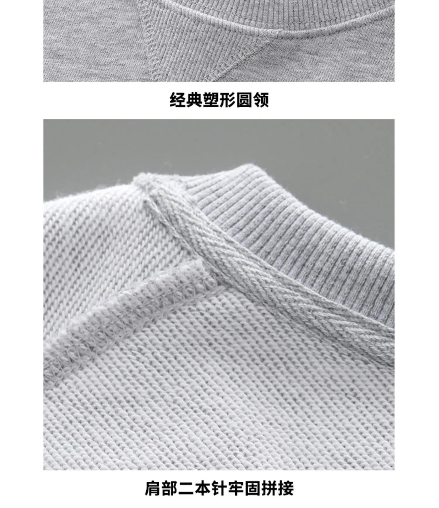 Men’s T-Shirt Long Sleeve Solid Color Cotton Comfort Fit