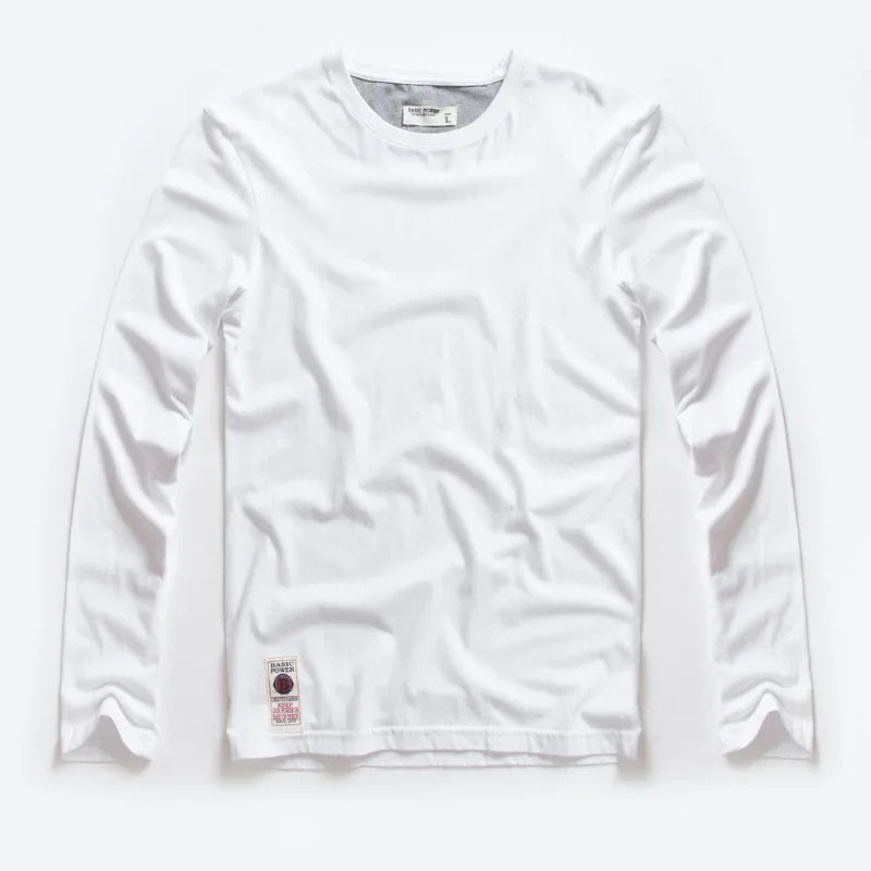 Men’s T-Shirt Long Sleeve Casual Cotton Comfort Fit