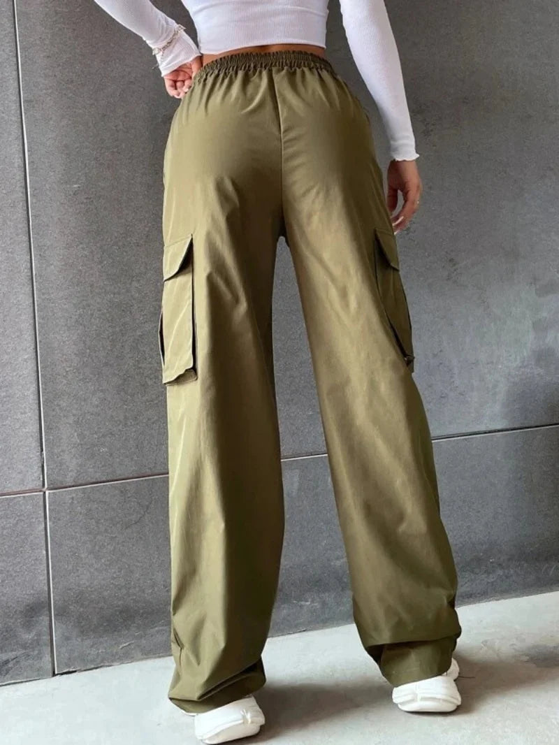 Women’s Joggers High Waist Elastic Waist Stretchy Casual