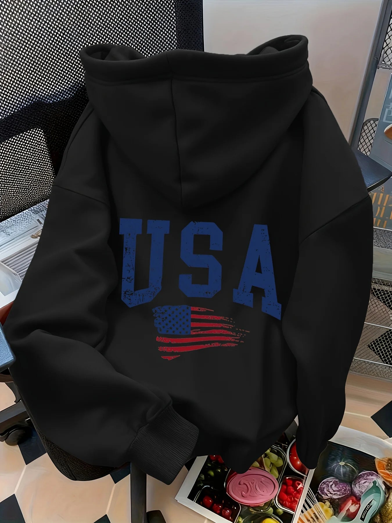 Men’s Hoodie Cotton Fleece Warm Graphic