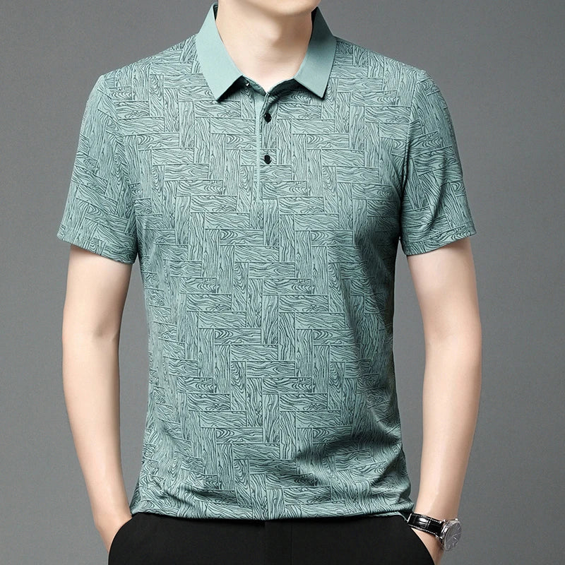 Men’s Polo Shirt Short Sleeve Business Casual Casual Summer Fashion