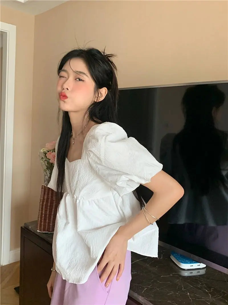 Women’s Top Blouse Cotton Linen Casual