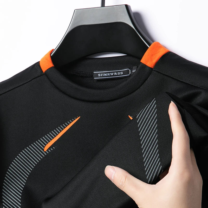 Men’s Polo Shirt Summer Breathable Casual Short Sleeve