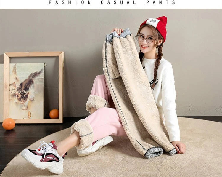 Women’s Joggers High Waist Fleece Casual