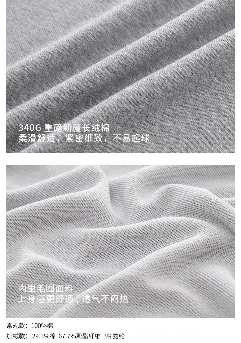 Men’s T-Shirt Long Sleeve Solid Color Cotton Comfort Fit