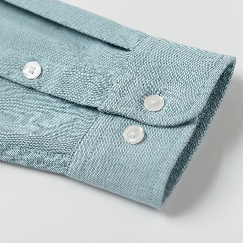 Men’s Shirt Long Sleeve Cotton Casual Breathable